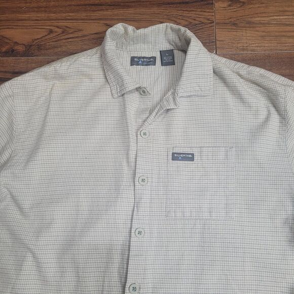 Levis Silvertab Shirt Mens‎ Large   Flannel Button Up Casual Wear Pre-Owned - Picture 4 of 13